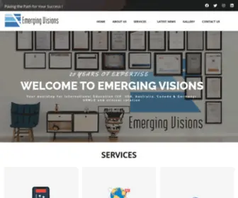 EmergingVisions.co.uk(Education Consultants) Screenshot