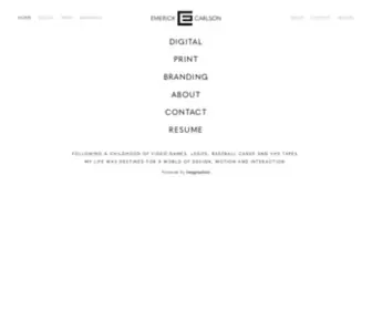 Emerickcarlson.com(Emerick carlson) Screenshot