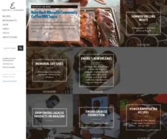Emerils.com(Your source for Chef Emeril Lagasse's recipes) Screenshot