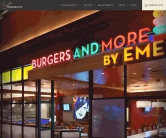 Emerilsrestaurants.com(Emeril lagasse) Screenshot