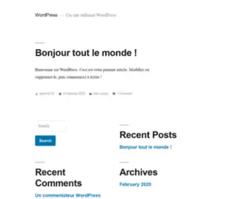 Emerit.com(Un site utilisant WordPress) Screenshot