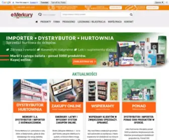 Emerkury.com.pl(Hurtownia B2B online) Screenshot