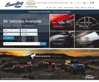 Emerlingford.com(Emerling Ford) Screenshot