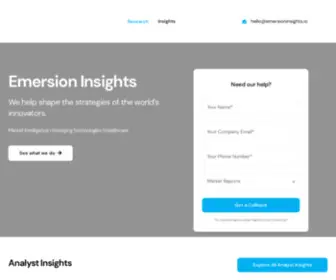 Emersioninsights.io(Emersion Insights) Screenshot