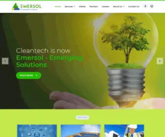 Emersoltech.com(Cleantech Emersol Private Limited) Screenshot