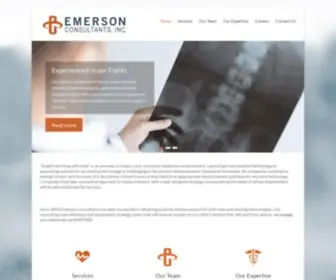 Emersonconsultants.com(Emerson Consultants) Screenshot