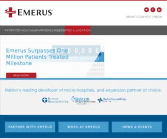 Emerus.com(Emerus) Screenshot