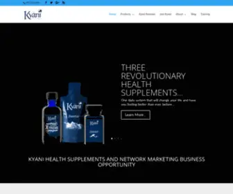 Emeryempower.com(Kyani Health Supplements) Screenshot