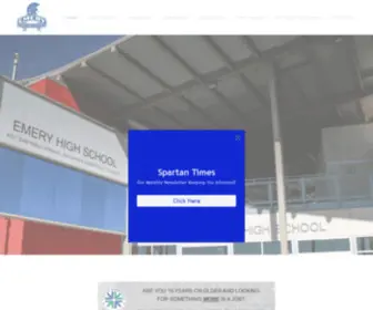 Emeryhigh.com(Emery High School) Screenshot