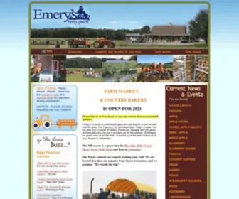 Emerysfarm.com(Emery's Blueberry Farm) Screenshot