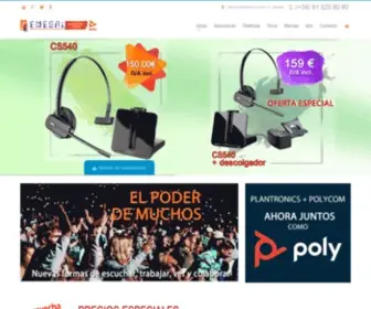 Emesal.com(Auriculares Poly Plantronics) Screenshot