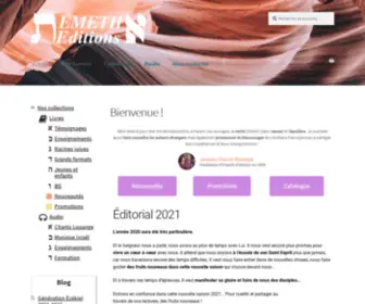 Emeth-Editions.com("Ta Parole est la Vérité" Jean 17) Screenshot