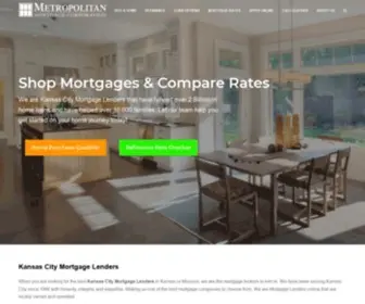 Emetropolitan.com(Best Kansas City Mortgage Lenders) Screenshot