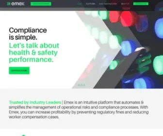 Emex.com(EHS & ESG Management) Screenshot