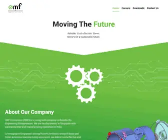 EMF-I.com(Home) Screenshot