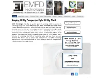 Emfdtech.com(EMFD Technologies Inc) Screenshot