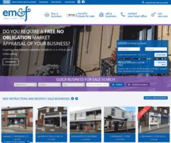 Emfgroup.com(Business transfer agents) Screenshot