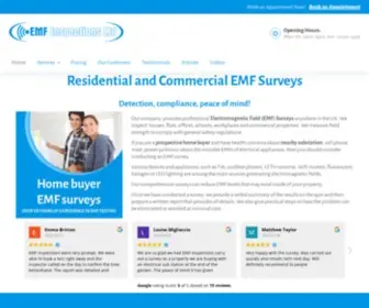 Emfinspections.co.uk(High Quality EMF surveys) Screenshot