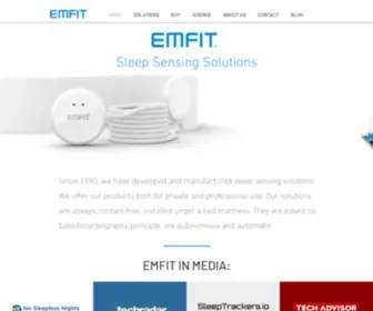 Emfit.com(EMFIT Sleep Tracking & Monitoring with Heart) Screenshot
