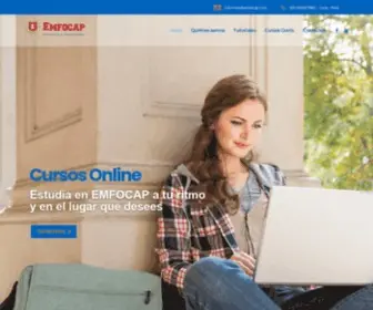 Emfocap.com(Empresa de Formación y Capacitación) Screenshot