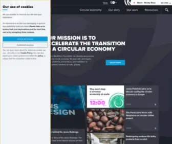 EMF.org(Help build a circular economy) Screenshot