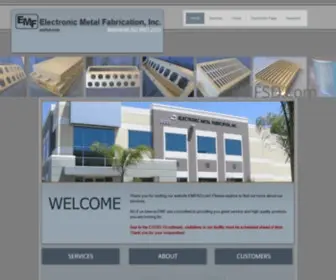 EMFSD.com(Electronic Metal Fabrication) Screenshot