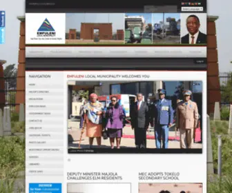 Emfuleni.gov.za(Emfuleni Local Municipality) Screenshot