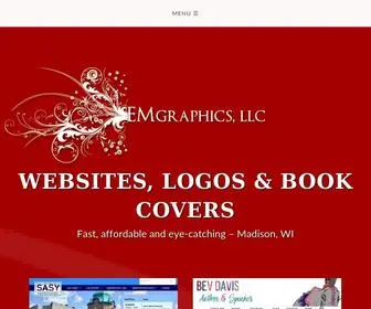 Emgraphics.net(Websites, Logos & Book Covers) Screenshot