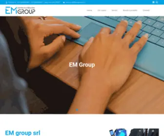 Emgroupsrl.it(EM group srl) Screenshot