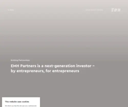 EMH.com(EMH Partners ist ein Investor der nächsten Generation) Screenshot