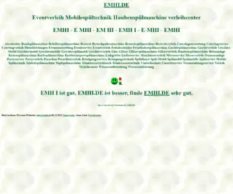 Emhi.de(Spülmobil) Screenshot
