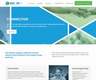 Emi-RS.com(EMI Research Solutions) Screenshot