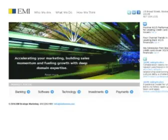 Emiboston.com(EMI Strategic Marketing) Screenshot
