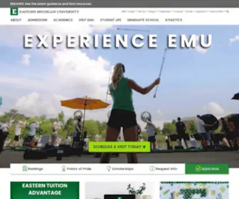Emich.edu(Eastern Michigan University) Screenshot