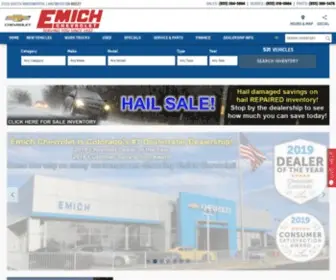 Emichchevrolet.com Screenshot