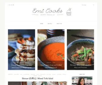 Emicooks.com(Emi Cooks) Screenshot