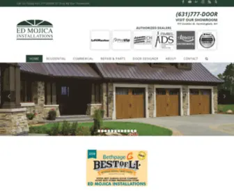 Emidoors.com(Serving Long Island's Garage Door Needs Since 1991) Screenshot