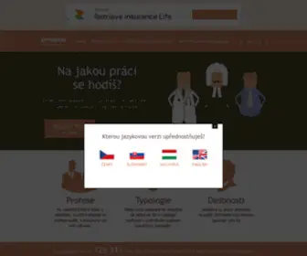 Emiero.cz(Test osobnosti) Screenshot