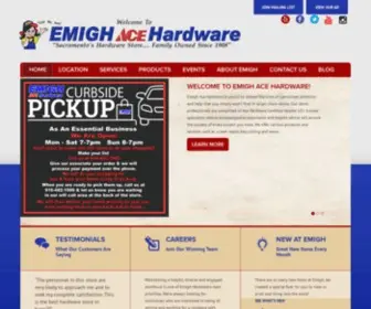 Emigh.com(Emigh Ace Hardware) Screenshot