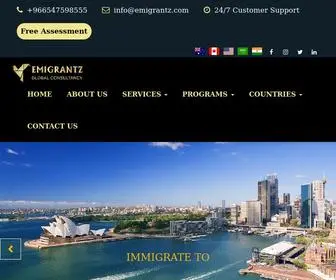 Emigrantz.com(Visit Australia) Screenshot