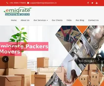 Emigratepackers.in(Best Packers and Movers in Siliguri) Screenshot