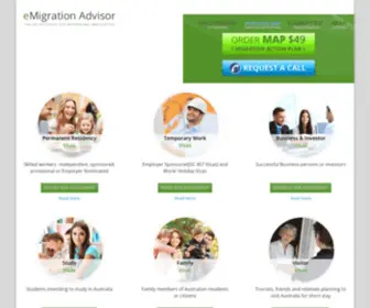 Emigrationadvisor.com.au(EMigration Advisor) Screenshot