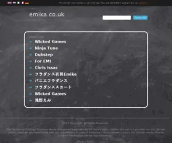 Emika.co.uk(This domain may be for sale) Screenshot