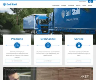 Emil-Stahl.de(Emil Stahl GmbH & Co) Screenshot