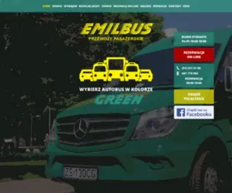 Emilbus.com.pl(Busy, przewozy pasażerskie Szczecin, Świnoujście) Screenshot