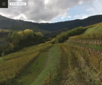 Emile-Beyer.fr(Grands Vins d'Alsace) Screenshot