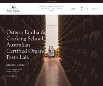 Emilia.com.au(Pasta Emilia) Screenshot