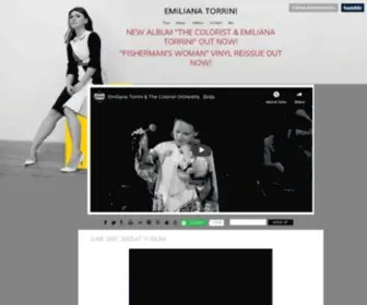 Emilianatorrini.com(Emiliana Torrini) Screenshot