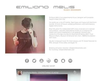 Emilianomelis.com(Emiliano Melis) Screenshot