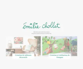 Emiliechollat.com(Emilie chollat) Screenshot